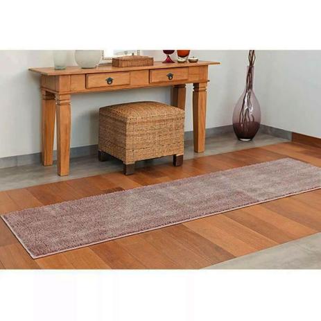 Tapete Passadeira Classic 50 x 180 cm Nude - Oásis Menor preço em Tapete Passadeira Classic 50 x 180 cm Nude - Oásis