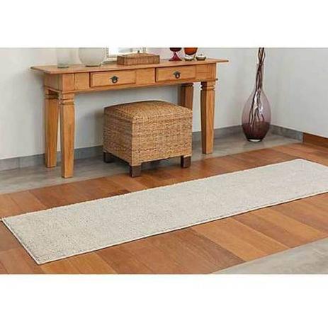 Tapete Passadeira Classic 50 X 180 cm Perola Creme - Oásis Menor preço em Tapete Passadeira Classic 50 X 180 cm Perola Creme - Oásis