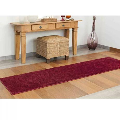 Tapete Passadeira Classic 66 x 180 cm Marsala Oasis - Oásis Menor preço em Tapete Passadeira Classic 66 x 180 cm Marsala Oasis - Oásis