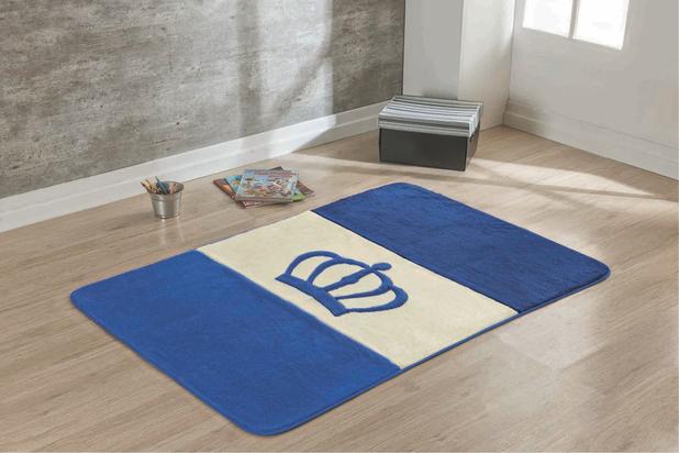 Tapete Passadeira Coroa Real Azul Royal Quarto Menino Macio Fofo Decorativo - Guga tapetes Menor preço em Tapete Passadeira Coroa Real Azul Royal Quarto Menino Macio Fofo Decorativo - Guga tapetes