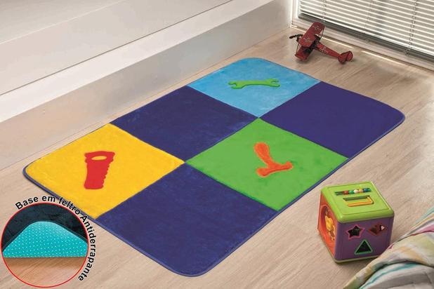 Tapete Passadeira De Pelúcia Premium Ferramentas Azul Royal - Guga tapetes Menor preço em Tapete Passadeira De Pelúcia Premium Ferramentas Azul Royal - Guga tapetes