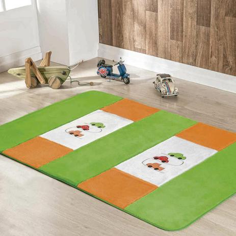 Tapete Passadeira Pelúcia Quarto Infantil Carrinhos Premium Antiderrapante - Verde - Guga tapetes Menor preço em Tapete Passadeira Pelúcia Quarto Infantil Carrinhos Premium Antiderrapante - Verde - Guga tapetes