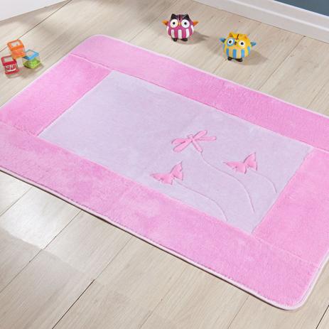 Tapete Passadeira Pelúcia Quarto Menina Infantil Libélula Premium Antiderrapante - Rosa - Guga Tapetes Menor preço em Tapete Passadeira Pelúcia Quarto Menina Infantil Libélula Premium Antiderrapante - Rosa - Guga Tapetes