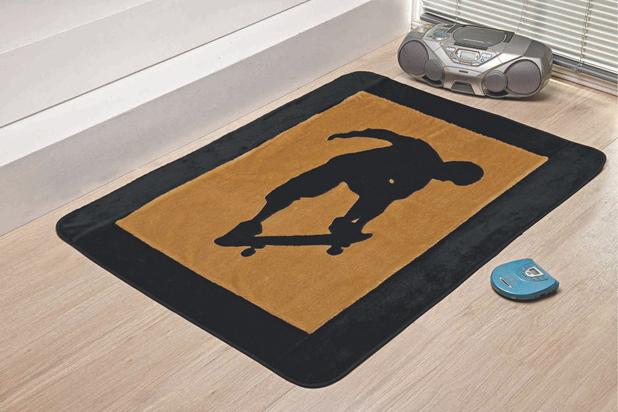 Tapete Passadeira Skate Caramelo Quarto Menino Infantil Macio Fofo Decorativo - Guga tapetes Menor preço em Tapete Passadeira Skate Caramelo Quarto Menino Infantil Macio Fofo Decorativo - Guga tapetes