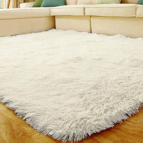 Tapete peludo felpudo 2,00 x 1,50 sala luxo branco - COSTA OURO Menor preço em Tapete peludo felpudo 2,00 x 1,50 sala luxo branco - COSTA OURO