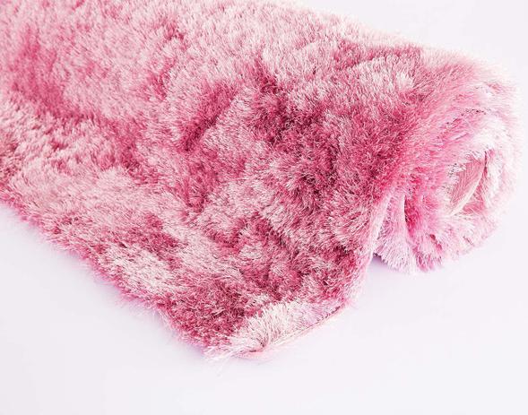 Tapete Peludo Gold Cor 4 Rosa Bebe 0 50x1 00m Edantex Tapete Para Quarto Magazine Luiza