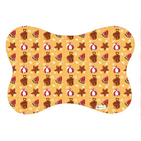 Tapete PET Mdecore Osso Ballde Laranja Menor preço em Tapete PET Mdecore Osso Ballde Laranja