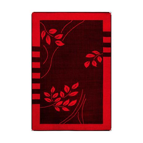 Tapete Polipropileno Sisllê Black II Retangular Preto e Vermelho 200x250 - Tapetes lancer Menor preço em Tapete Polipropileno Sisllê Black II Retangular Preto e Vermelho 200x250 - Tapetes lancer