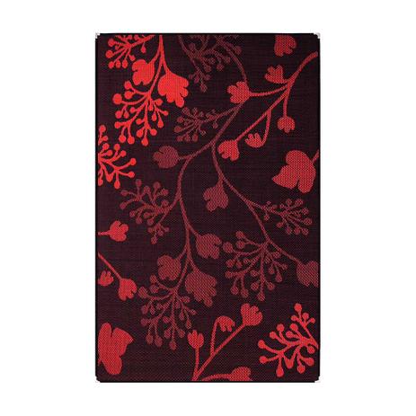 Tapete Polipropileno Sisllê Black V Retangular Preto e Vermelho 133x190 - Tapetes lancer Menor preço em Tapete Polipropileno Sisllê Black V Retangular Preto e Vermelho 133x190 - Tapetes lancer