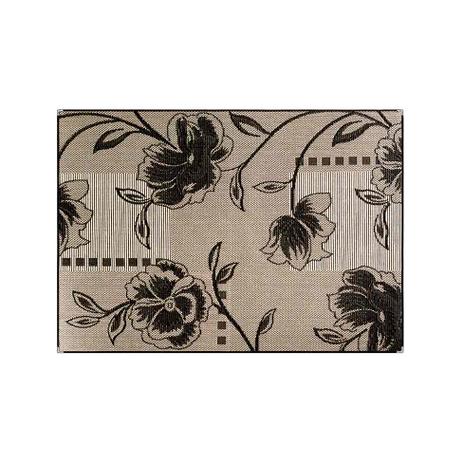 Tapete Polipropileno Sisllê II Retangular Preto 150x200 - Tapetes lancer Menor preço em Tapete Polipropileno Sisllê II Retangular Preto 150x200 - Tapetes lancer
