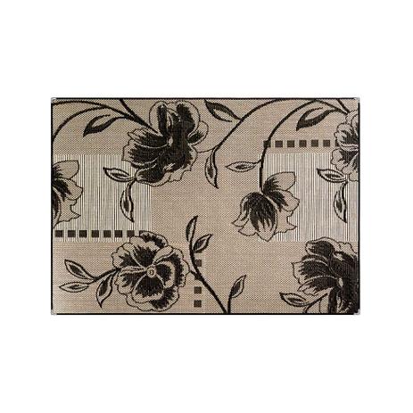 Tapete Polipropileno Sisllê III Retangular Preto 100x150 - Tapetes lancer Menor preço em Tapete Polipropileno Sisllê III Retangular Preto 100x150 - Tapetes lancer