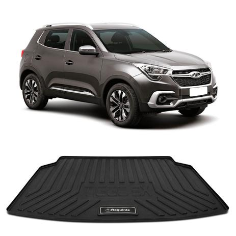 Tapete Porta Malas Bandeja Chery Tiggo 5x 2019 2020 Preto em PVC com Bordas de Segurança - Requinte Tapetes é ruim? Tapete Porta Malas Bandeja Chery Tiggo 5x 2019 2020 Preto em PVC com Bordas de Segurança - Requinte Tapetes é boa?