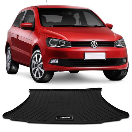 Tapete Porta Malas Bandeja Gol G5 G6 G7 2009 a 2018 Preto Fabricado em PVC com Bordas de Segurança - Requinte tapetes Menor preço em Tapete Porta Malas Bandeja Gol G5 G6 G7 2009 a 2018 Preto Fabricado em PVC com Bordas de Segurança - Requinte tapetes