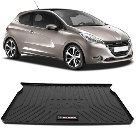 Tapete Porta Malas Bandeja Peugeot 208 2012 a 2020 Preto em PVC Impermeável 1 Peça Shutt é ruim? Tapete Porta Malas Bandeja Peugeot 208 2012 a 2020 Preto em PVC Impermeável 1 Peça Shutt é boa?