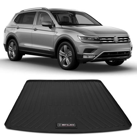 Menor preço em Tapete Porta Malas Bandeja Tiguan 2018 2019 2020 7 Lugares Preto em PVC Impermeável 1 Peça Shutt