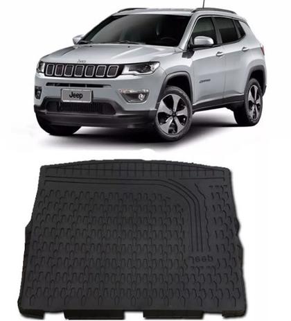 Tapete Porta Malas Original com Bordas Elevadas Jeep Compass - Mopar Menor preço em Tapete Porta Malas Original com Bordas Elevadas Jeep Compass - Mopar