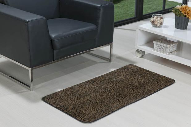 Tapete Premium Safari 1,00X0,50 Onça Pintada - Guga tapetes Menor preço em Tapete Premium Safari 1,00X0,50 Onça Pintada - Guga tapetes