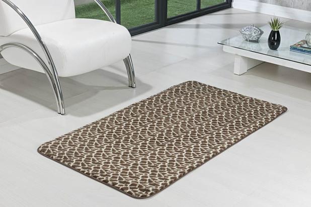 Tapete Premium Safari 1,28X0,68 Girafa - Guga tapetes Menor preço em Tapete Premium Safari 1,28X0,68 Girafa - Guga tapetes