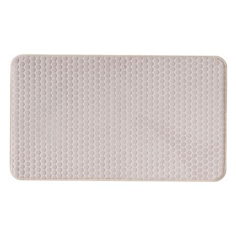 Tapete Quarto ou Banheiro Sublime Colmeia Bege 50x70 cm Jolitex Menor preço em Tapete Quarto ou Banheiro Sublime Colmeia Bege 50x70 cm Jolitex