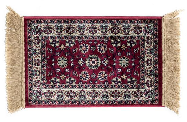 Tapete Quarto Sala Retangular P/Decoração Vermelho 40 X60Cm - Edantex é boa?