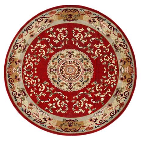Tapete Redondo Veludo Marbella Çagdas Vermelho 200x200 cm - Rayza Menor preço em Tapete Redondo Veludo Marbella Çagdas Vermelho 200x200 cm - Rayza