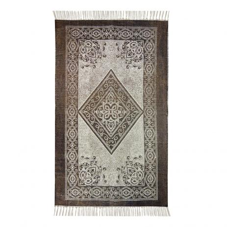Tapete Retangular Kilim Calcuta Niazitex 1,40m x 2,00m Chocolate Menor preço em Tapete Retangular Kilim Calcuta Niazitex 1,40m x 2,00m Chocolate