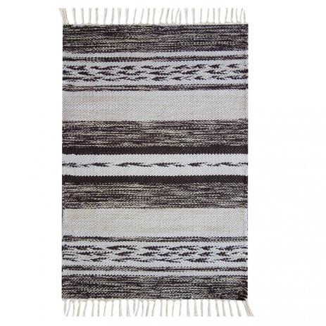Tapete Retangular Kilim Raipur Niazitex 1,40m x 2,00m Bege Menor preço em Tapete Retangular Kilim Raipur Niazitex 1,40m x 2,00m Bege