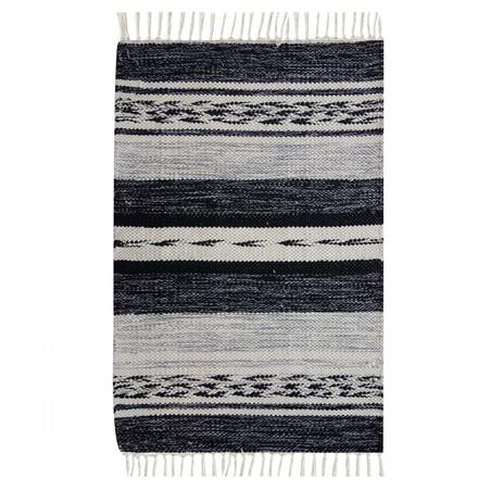 Tapete Retangular Kilim Raipur Niazitex 60cm x 1,80m Cinza Menor preço em Tapete Retangular Kilim Raipur Niazitex 60cm x 1,80m Cinza