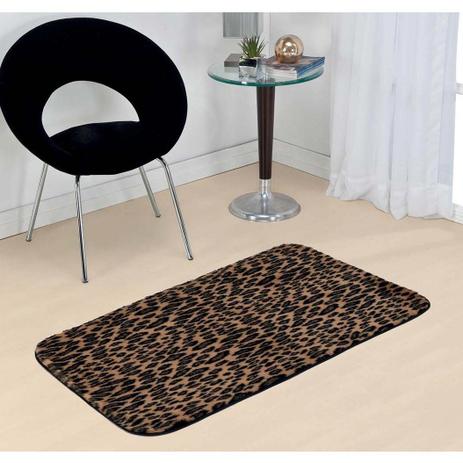 Tapete Retangular para Quarto e Sala Safari Tecido de Pelúcia 2,00m x 1,40m - Onça - Santos luan Menor preço em Tapete Retangular para Quarto e Sala Safari Tecido de Pelúcia 2,00m x 1,40m - Onça - Santos luan