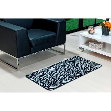 Tapete Safari 50x100cm Zebra - Guga tapetes Menor preço em Tapete Safari 50x100cm Zebra - Guga tapetes