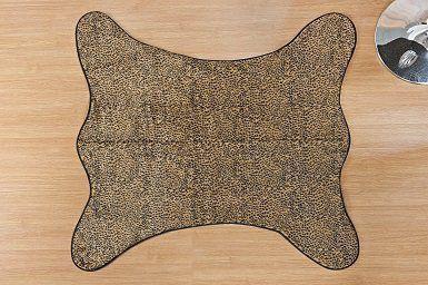 Tapete Safari Caçador 1,25m x 1,18m 01 Peça - Onça - Guga tapetes Menor preço em Tapete Safari Caçador 1,25m x 1,18m 01 Peça - Onça - Guga tapetes