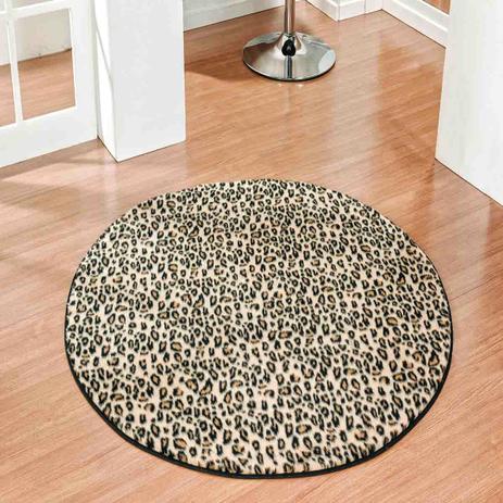 Tapete Safari Redondo 1,10X1,10 Leopardo - Dourados enxovais é boa?