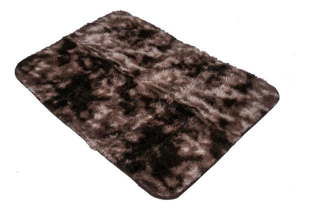 Tapete Sala Peludo Barato Luxo 2,00 X 1,40 Marrom mesclado - Essência Enxovais Menor preço em Tapete Sala Peludo Barato Luxo 2,00 X 1,40 Marrom mesclado - Essência Enxovais