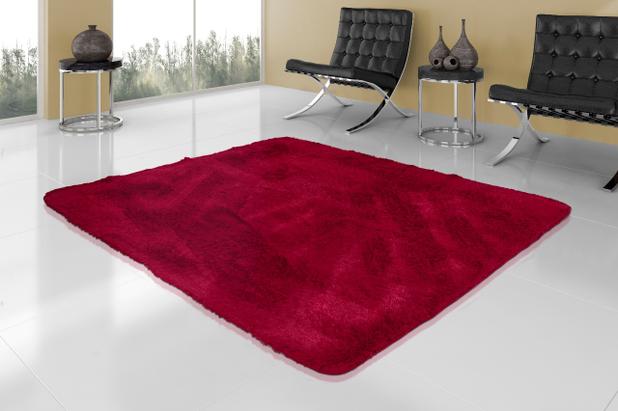 Tapete Sala Peludo Felpudo 2,00x2,40 Vermelho Cereja - Am decor Menor preço em Tapete Sala Peludo Felpudo 2,00x2,40 Vermelho Cereja - Am decor
