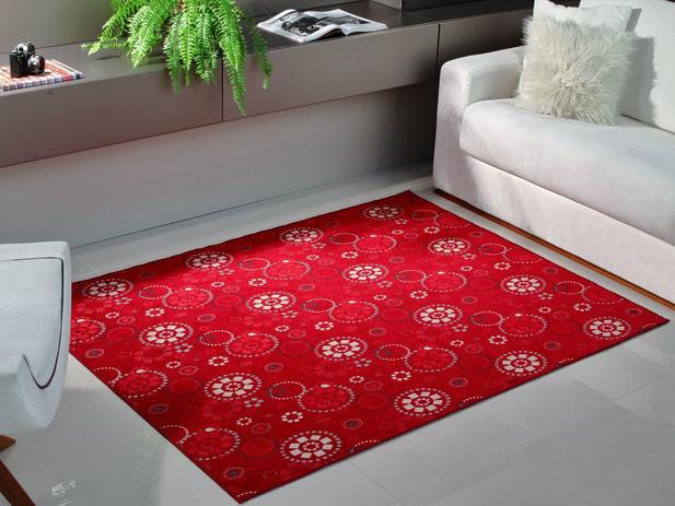 Tapete Sala Quarto 1,50 X 2,00 Antiderrapante Rubi HB-03 - Lancer Menor preço em Tapete Sala Quarto 1,50 X 2,00 Antiderrapante Rubi HB-03 - Lancer