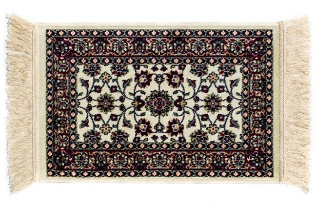 Tapete Sala Quarto Retangular Decoração 40X60Cm Bege - Edantex Menor preço em Tapete Sala Quarto Retangular Decoração 40X60Cm Bege - Edantex