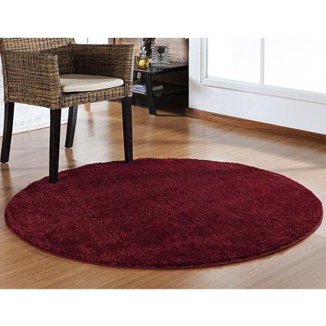Tapete Sala Redondo 100m Classic Vermelho Marsala - Tapetes oasis Menor preço em Tapete Sala Redondo 100m Classic Vermelho Marsala - Tapetes oasis