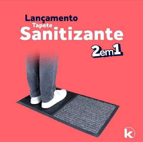 Tapete sanitizante duplo Outlet