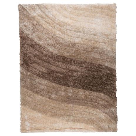 Tapete Shaggy 3D Onda Cor 01 Bege 1,00X1,50M - Edx Tapetes - Edantex Menor preço em Tapete Shaggy 3D Onda Cor 01 Bege 1,00X1,50M - Edx Tapetes - Edantex