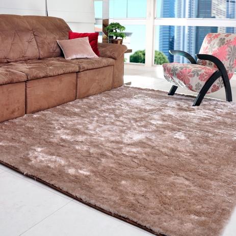 Tapete Silk Shaggy Fendi 1,40m x 2,00m - Tessi Menor preço em Tapete Silk Shaggy Fendi 1,40m x 2,00m - Tessi