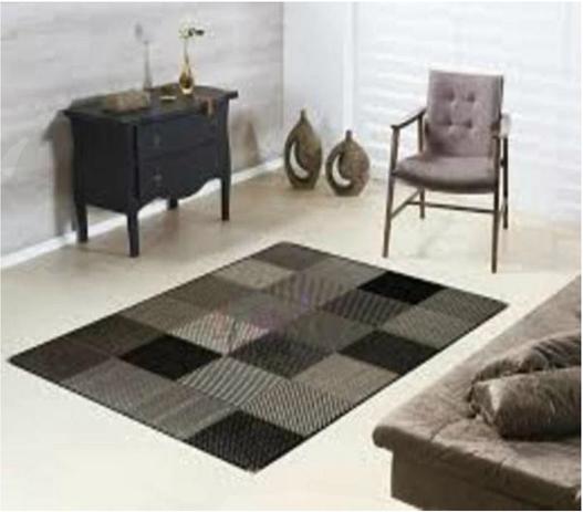 Tapete Sisal Sala 1,00 X 1,50 Antiderrapante Preto S-438 - Lancer Menor preço em Tapete Sisal Sala 1,00 X 1,50 Antiderrapante Preto S-438 - Lancer