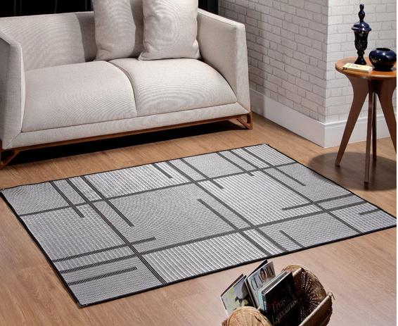 Tapete Sisal Sala 1,50 X 2,00 Antiderrapante Cinza S-510 - Lancer é boa?