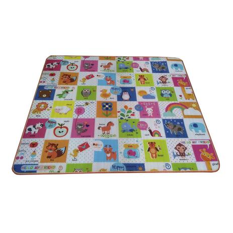 Tapete Tatame Educativo Infantil Bebe Atividades 1.8m X 1.5m - Horizonte Menor preço em Tapete Tatame Educativo Infantil Bebe Atividades 1.8m X 1.5m - Horizonte