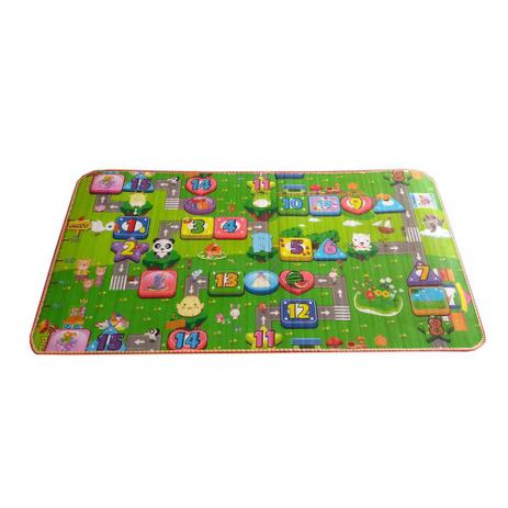 Tapete Tatame Educativo Infantil Bebe Atividades 1.8m X 1,20 - Horizonte Menor preço em Tapete Tatame Educativo Infantil Bebe Atividades 1.8m X 1,20 - Horizonte