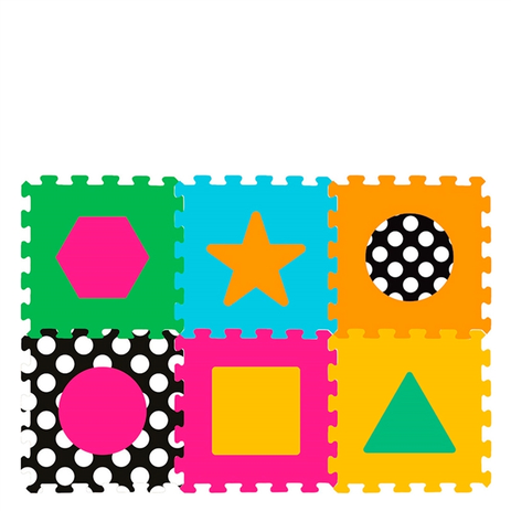 Tapete Tatame EVA 10mm Play Space 6pçs (39x39cm) 7319 Evamax Menor preço em Tapete Tatame EVA 10mm Play Space 6pçs (39x39cm) 7319 Evamax