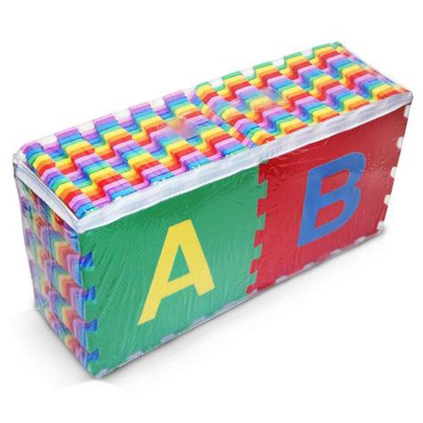 Tapete Tatame Eva 36 Placas 30x30cm ( ABC Completo + Numeros) 8mm - Millytoys Menor preço em Tapete Tatame Eva 36 Placas 30x30cm ( ABC Completo + Numeros) 8mm - Millytoys