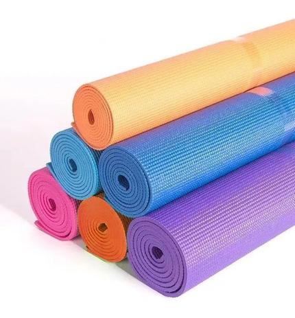 Tapete yoga colorido clearance