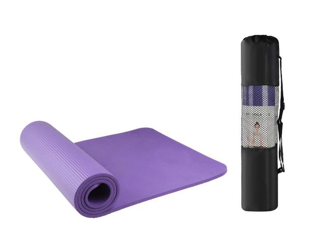 Tapete Yoga Roxo em NBR 186x60x0.8 Pilates Exercício - Pbk Sports é boa?
