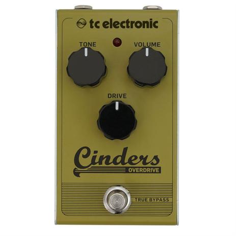 TC Electronic - Pedal Analógico Overdrive Cinders Menor preço em TC Electronic - Pedal Analógico Overdrive Cinders