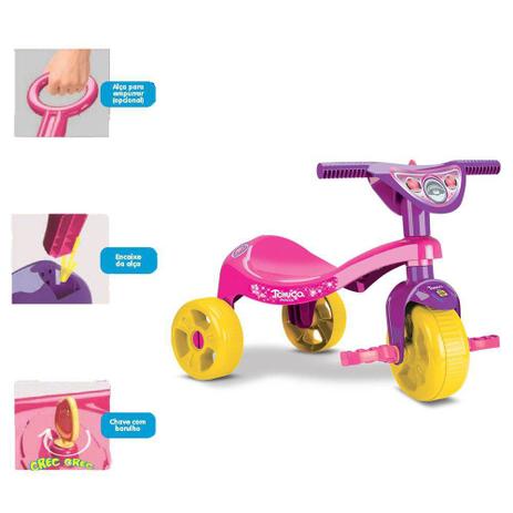 Tchuco Princesa Judy Com Haste Triciclo Velotrol Tico-tico - Samba toys Menor preço em Tchuco Princesa Judy Com Haste Triciclo Velotrol Tico-tico - Samba toys